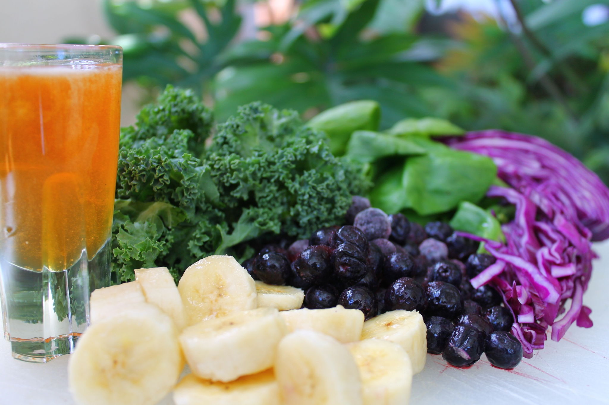 Kale can be mixed into smoothies