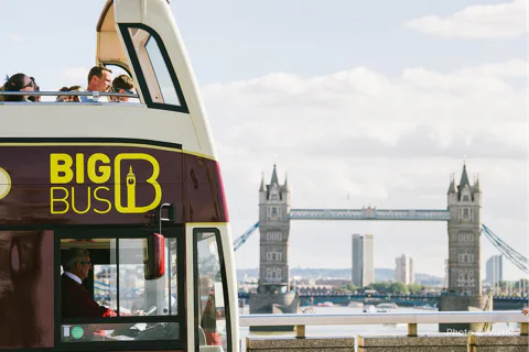 London Big Bus Hop-On Hop-Off Tour with Optional River Cruise