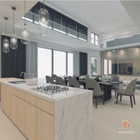 iconz-design-consultancy-m-sdn-bhd-modern-malaysia-selangor-dining-room-dry-kitchen-living-room-wet-kitchen-3d-drawing