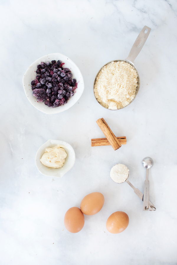 keto blueberry pancakes