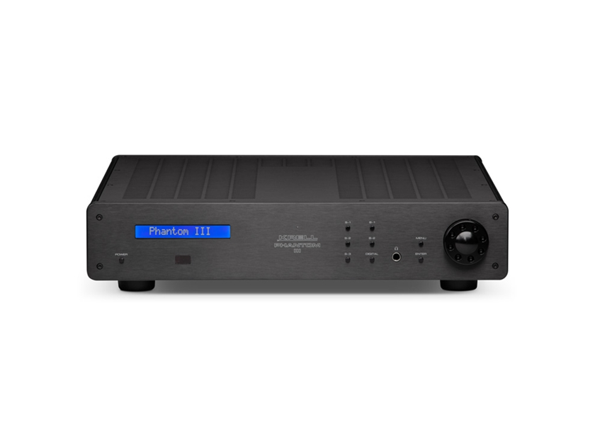 Krell Phantom III Preamplifier, Black, New with Full warranty and Free Shipping