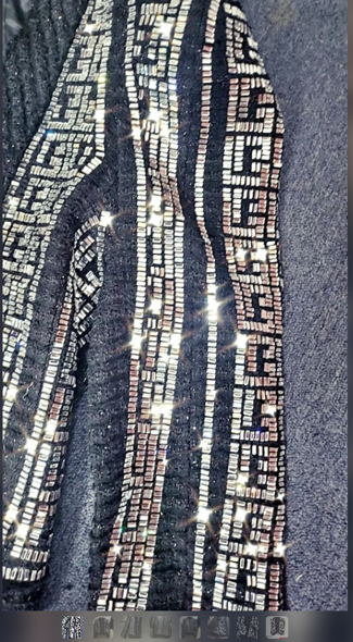 HIGH STREET Newest 2022 Designer Jacket Women's Stunning Diamonds Beaded Jacket