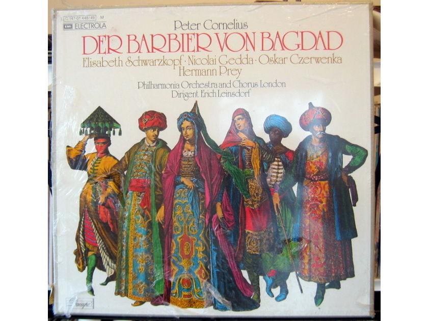 Schwarzkopf, Gedda - Cornelius: Barbier von Bagdad  opera german emi (Sealed)