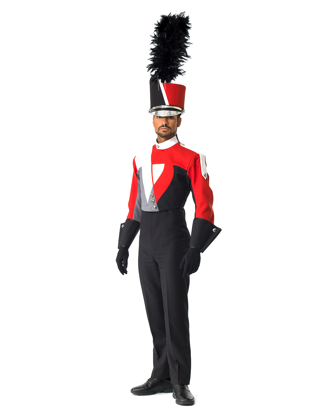 Red Cesario Marching Band Uniforms – Fred J. Miller Inc.