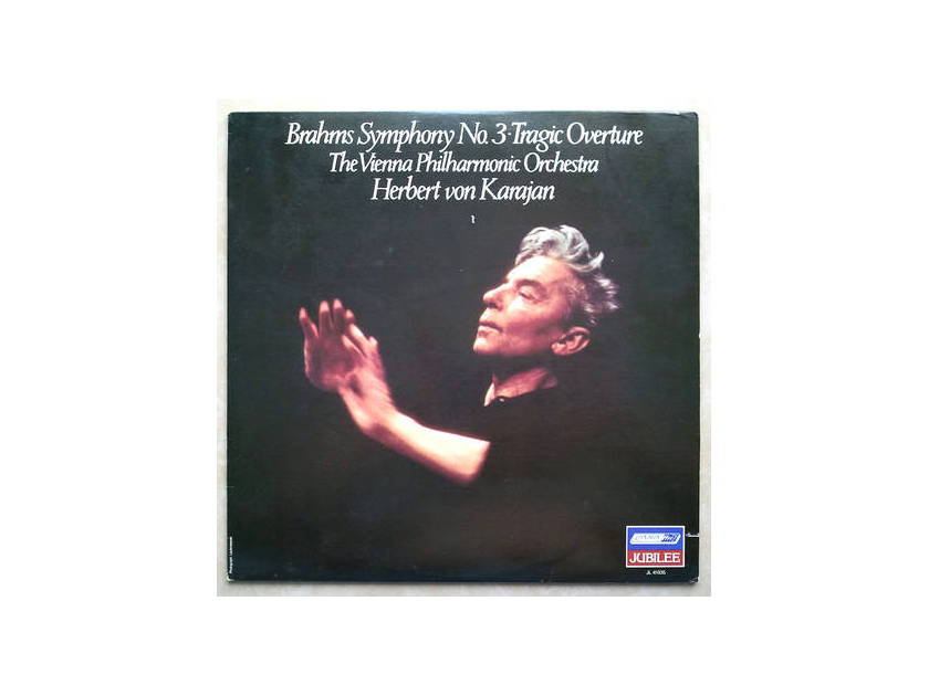London ffrr/Karajan/Brahms - Symphony No.3, Tragic Overture / NM