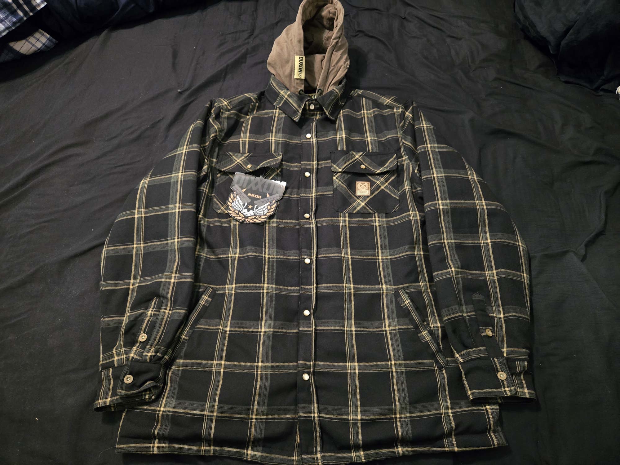 Men's EDC Hooded Flannel Jacket