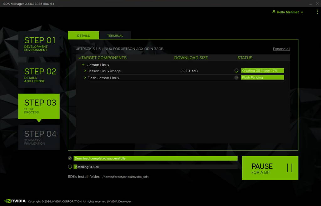 SDK Manager step-3