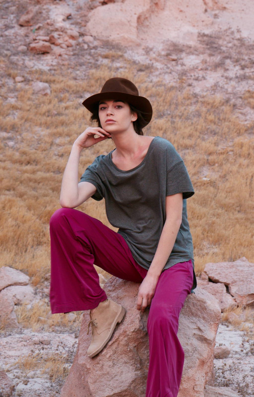 ESCAPE - INSANELY COMFY AND ELEGANT FLIGHT TRAVEL PANT PURPLE