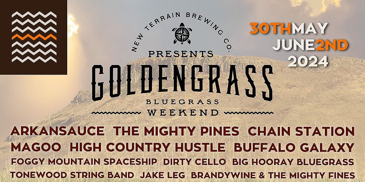 Goldengrass Bluegrass Weekend 2024 promotional image