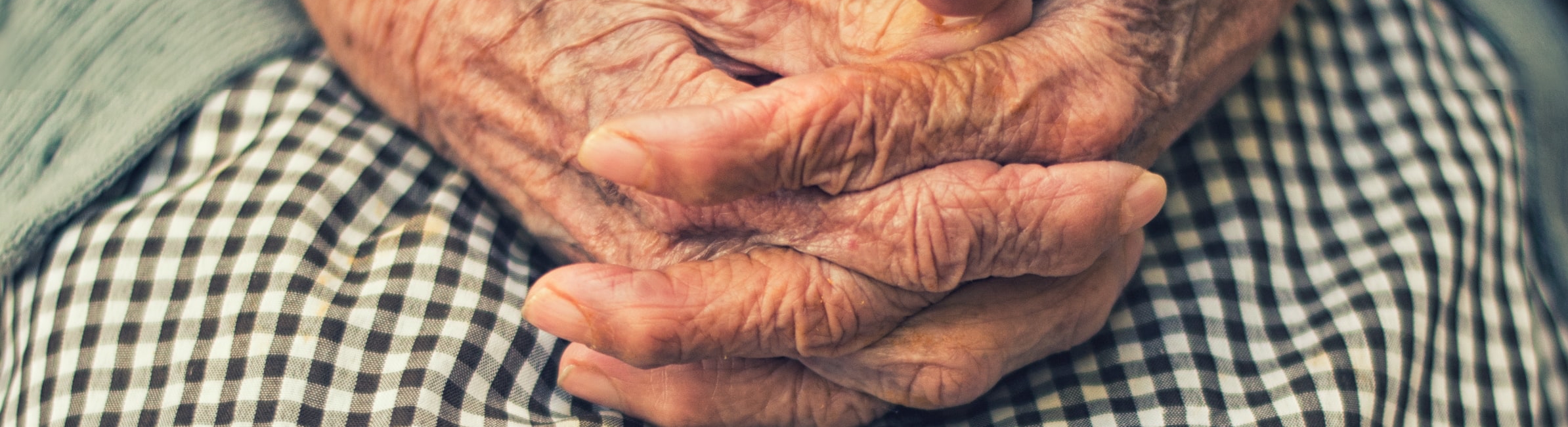 Old woman's hands