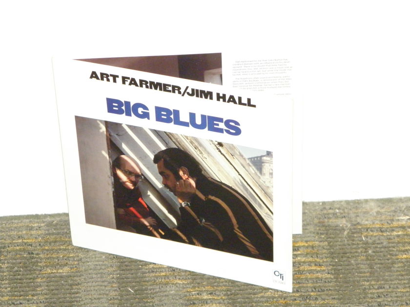 Art Farmer/Jim Hall - "Big Blues" CTI 7083 Gatefold pristine copy