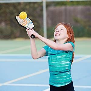 Perfect Niupipo Pickleball Paddles Set for Intermediate Players, suitable for junior players