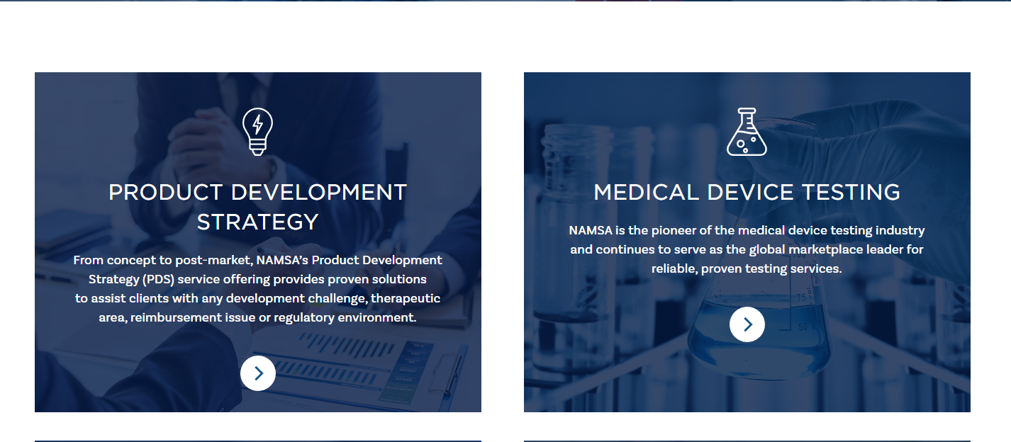 NAMSA product / service