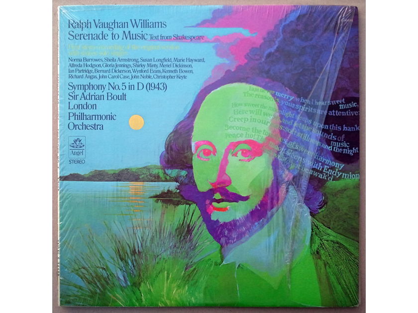 Angel/Boult/Vaughan Williams - Symphony No.5, Serenade to Music / NM