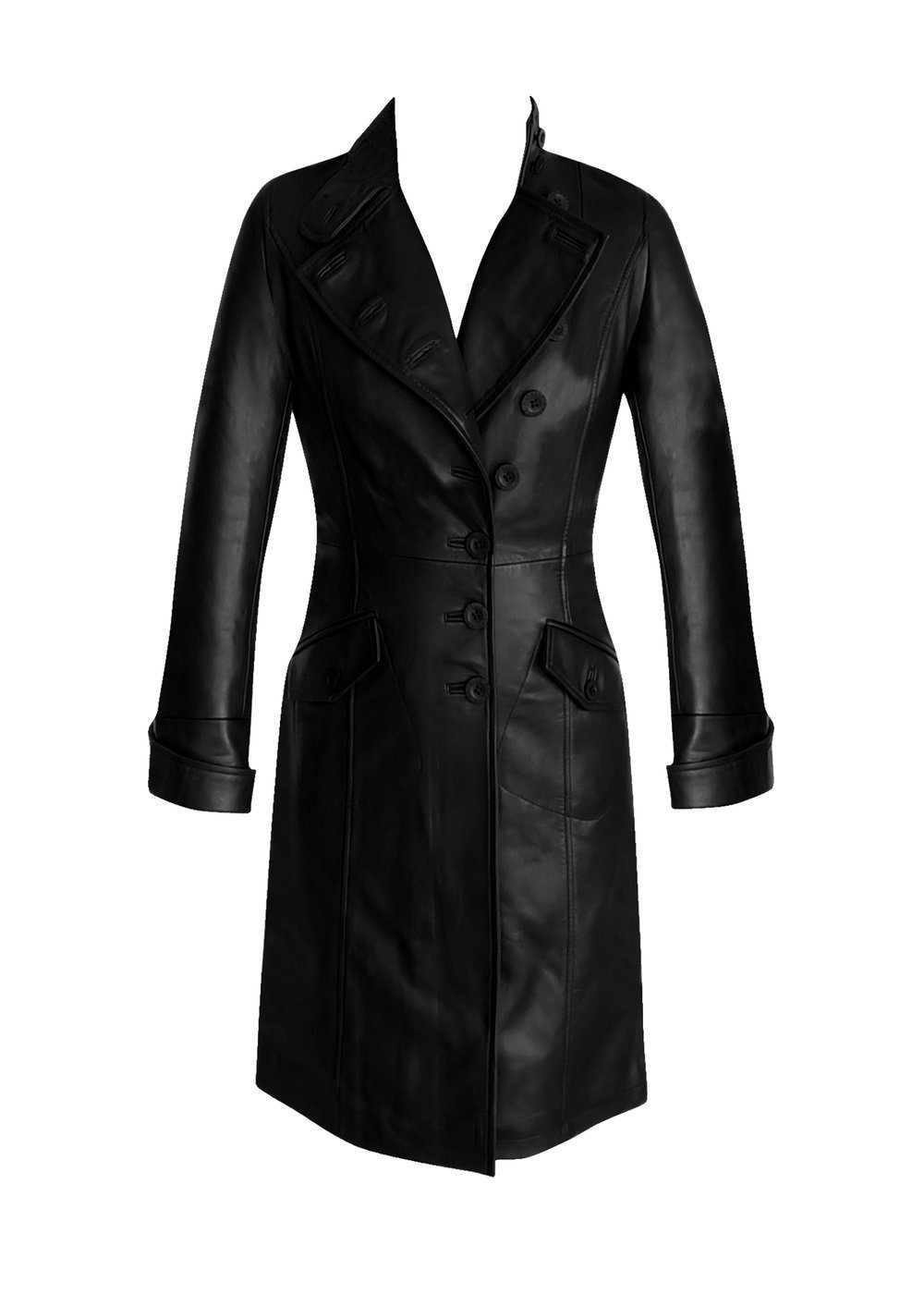 ZARIN - Black LEATHER