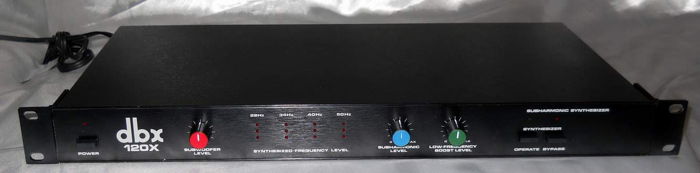 DBX 120x  subharmonic synthesizer and crossover