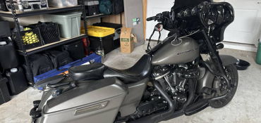 2019 HARLEY-DAVIDSON STREET GLIDE motorcycle for rent near Ashburn, VA