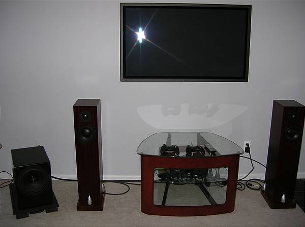 Another picture, off kilter to include the Sub