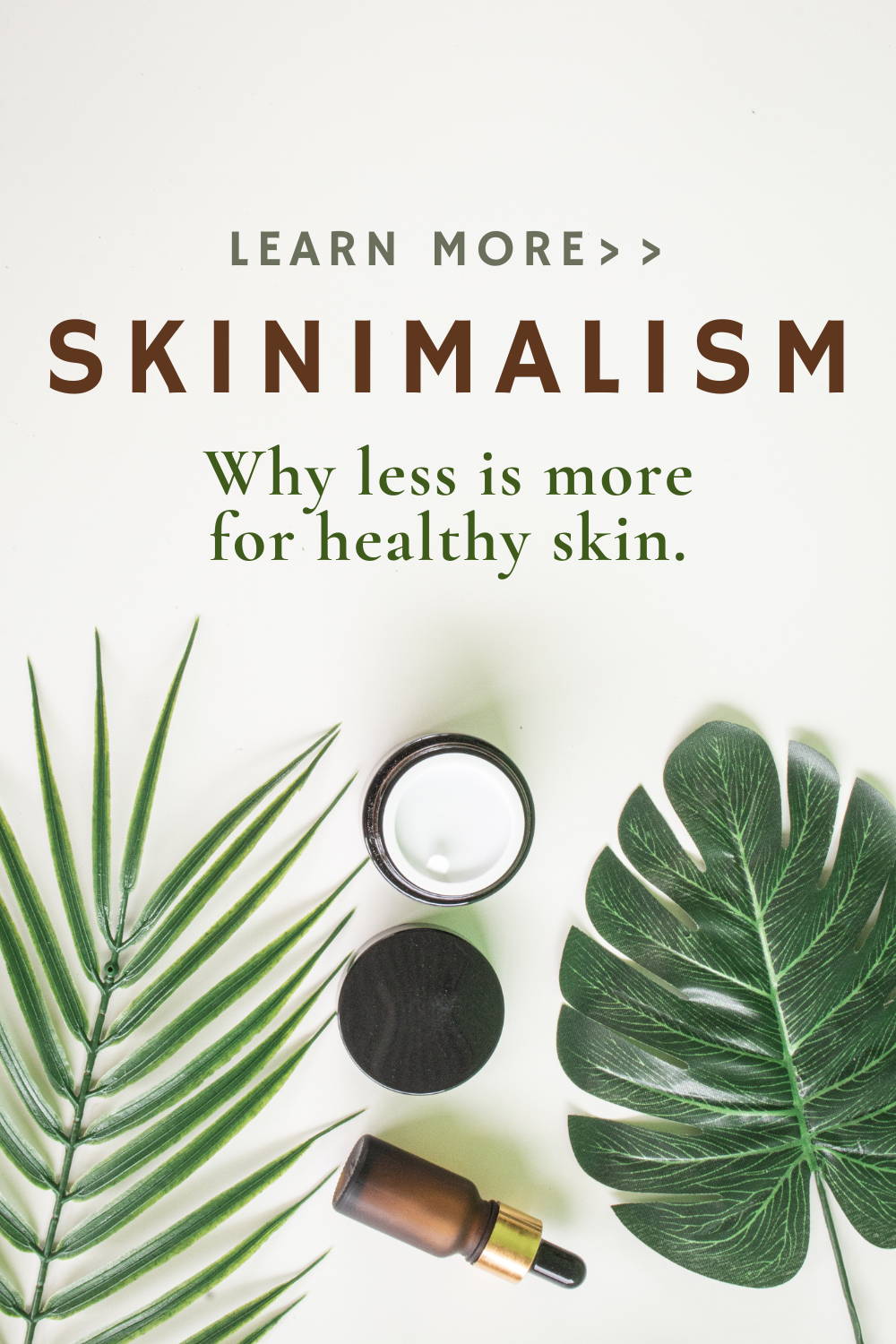 Skinimalism Pin with link to Pinterest