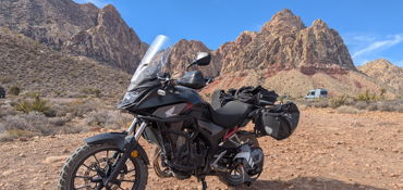 2021 HONDA CB500X motorcycle for rent near Las Vegas, NV