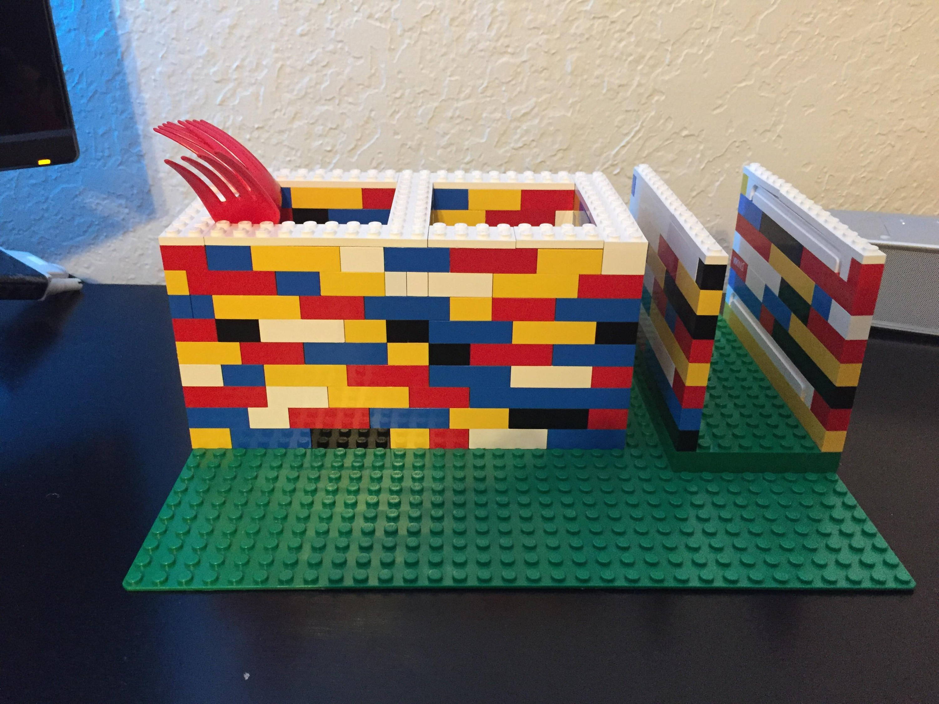 LEGO desk organizer 