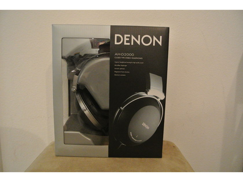 Denon AH-D2000 High Performance Over-Ear Headphones [BNIB / Authorized Retailer / Full Warranty]