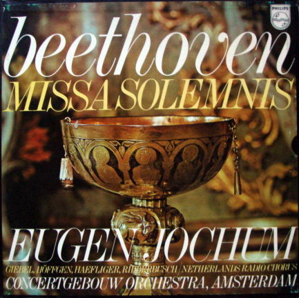 Philips / JOCHUM, - Beethoven Missa Solemnis,  MINT, 2 ...