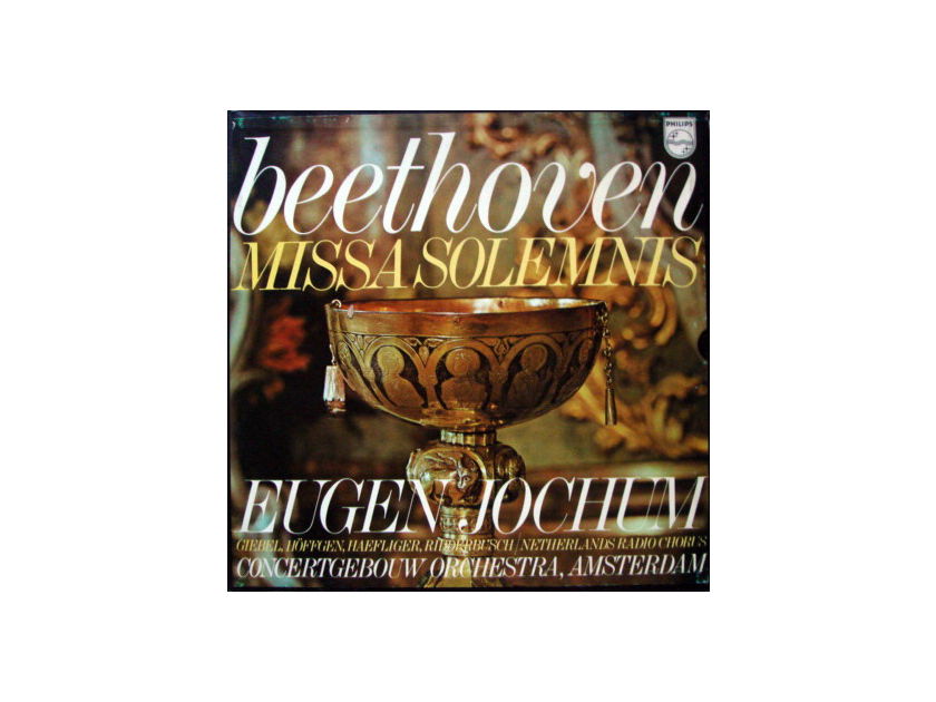 Philips / JOCHUM, - Beethoven Missa Solemnis,  MINT, 2 LP Set!