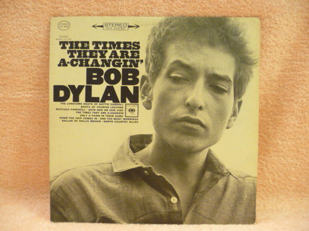 BOB DYLAN - THE TIMES THEY ARE A CHANGIN EXCEL LP COLUM...