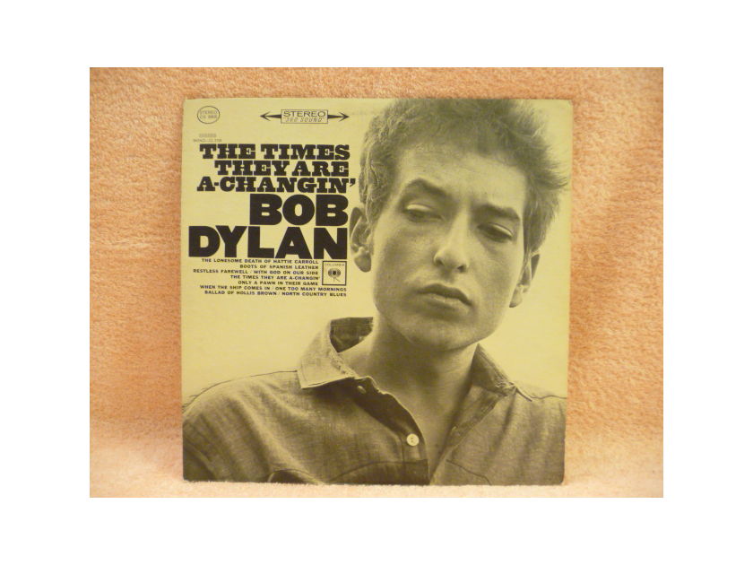 BOB DYLAN - THE TIMES THEY ARE A CHANGIN EXCEL LP COLUMBIA