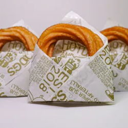 Super Sub Churro Rings - Three Pieces Of Sweet Churro Rings