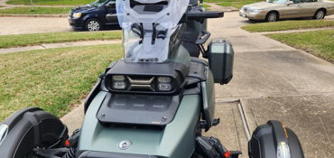 2025 CAN-AM CANYON REDROCK motorcycle for rent near Katy, TX