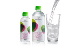 Honest Harvest 100% Raw, Organic Coconut Water - 18 Pallets 250ml bottles (Labelled)