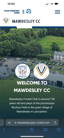 Mawdesley cricket club logo