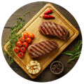Steak rich in collagen type 1, a type of collagen found in the best collagen supplement Singapore