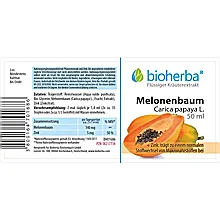 Melonenbaum, Carica papaya L., Tropfen, Tinktur 50 ml