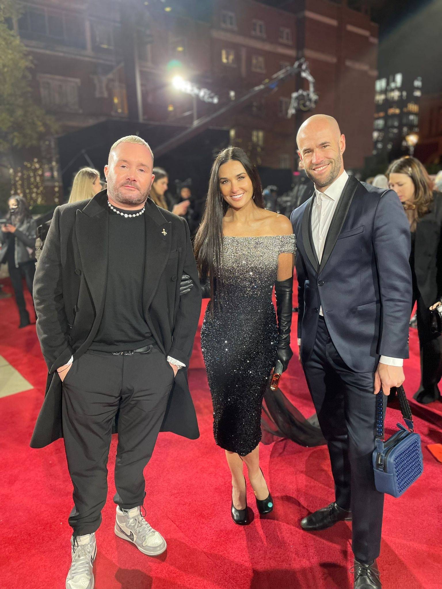 Kim Jones, Designer of the Year, Demi Moore and Cameron Saul