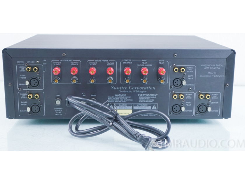 Sunfire Cinema Grand Five Channel Power Amplifier (19") (9716)