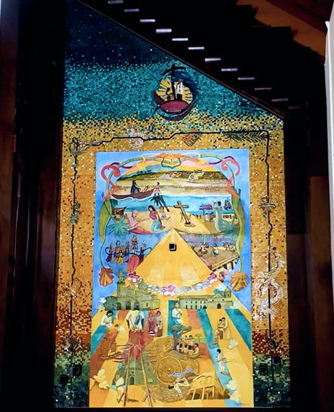 Protecting Fresco Mural with MuralShield Matte