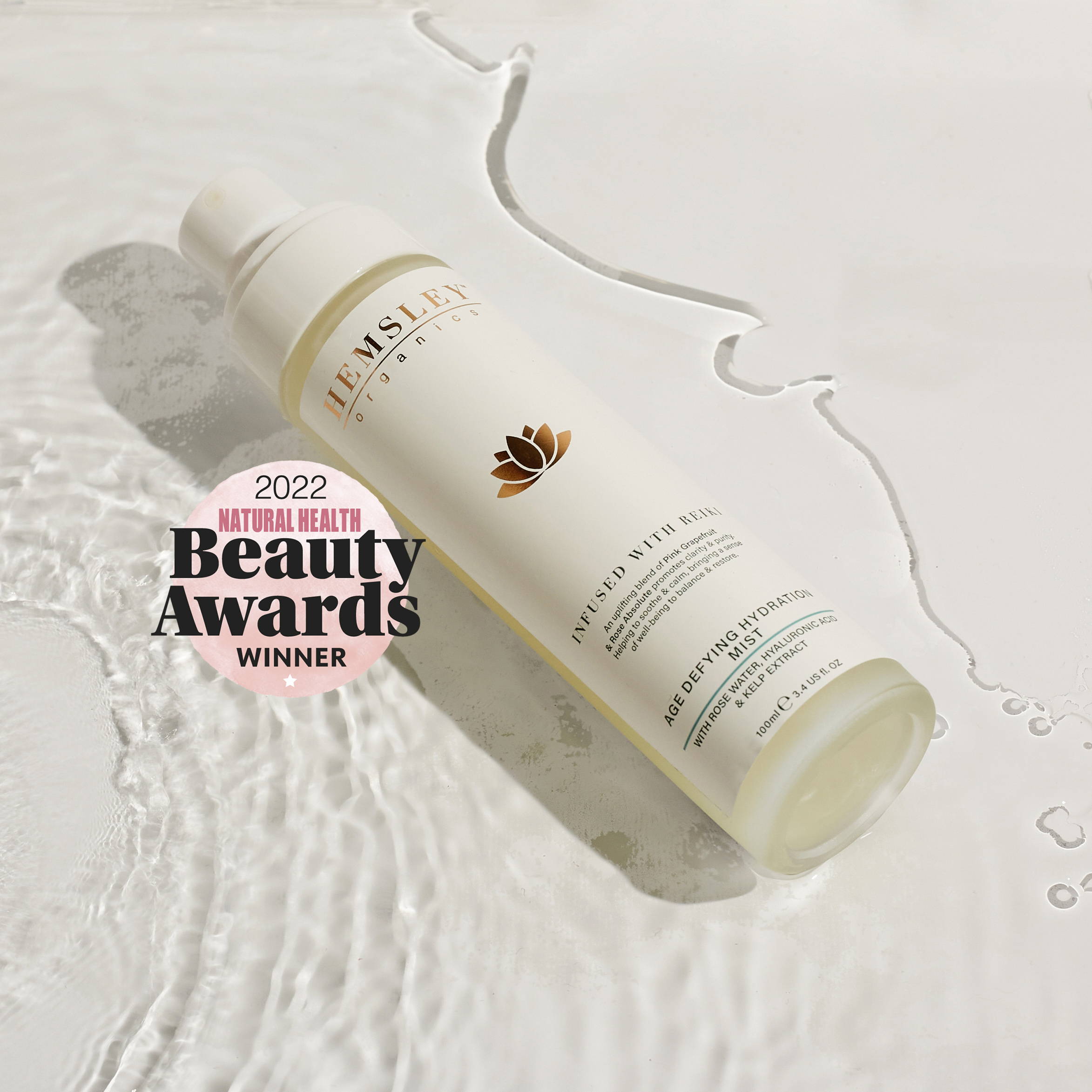 Award winning skincare. Hydration mist. Skin Cycling. Award winning. Vegan. Spiritual Skincare.