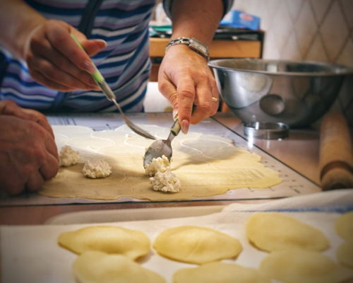 Cooking classes Massa Lubrense: Cooking class on three recipes with typical products