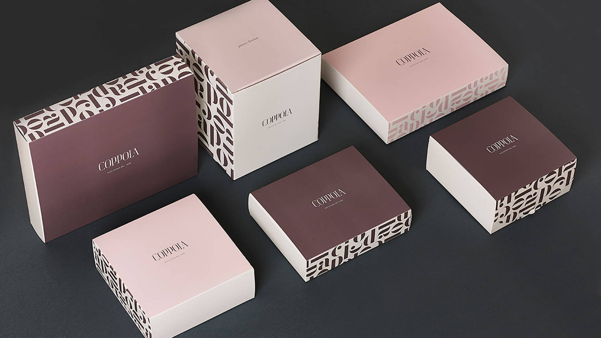 Featured image for This Italian Bakery's Packaging Comes With a Beautiful Typographic Pattern