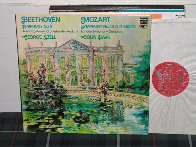 Szell/Davis COA - Beethoven No.5 Philips Import LP  683...