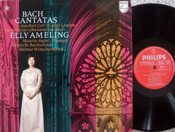 Philips / AMELING, - Bach Cantatas BWV.199 & 51, NM!