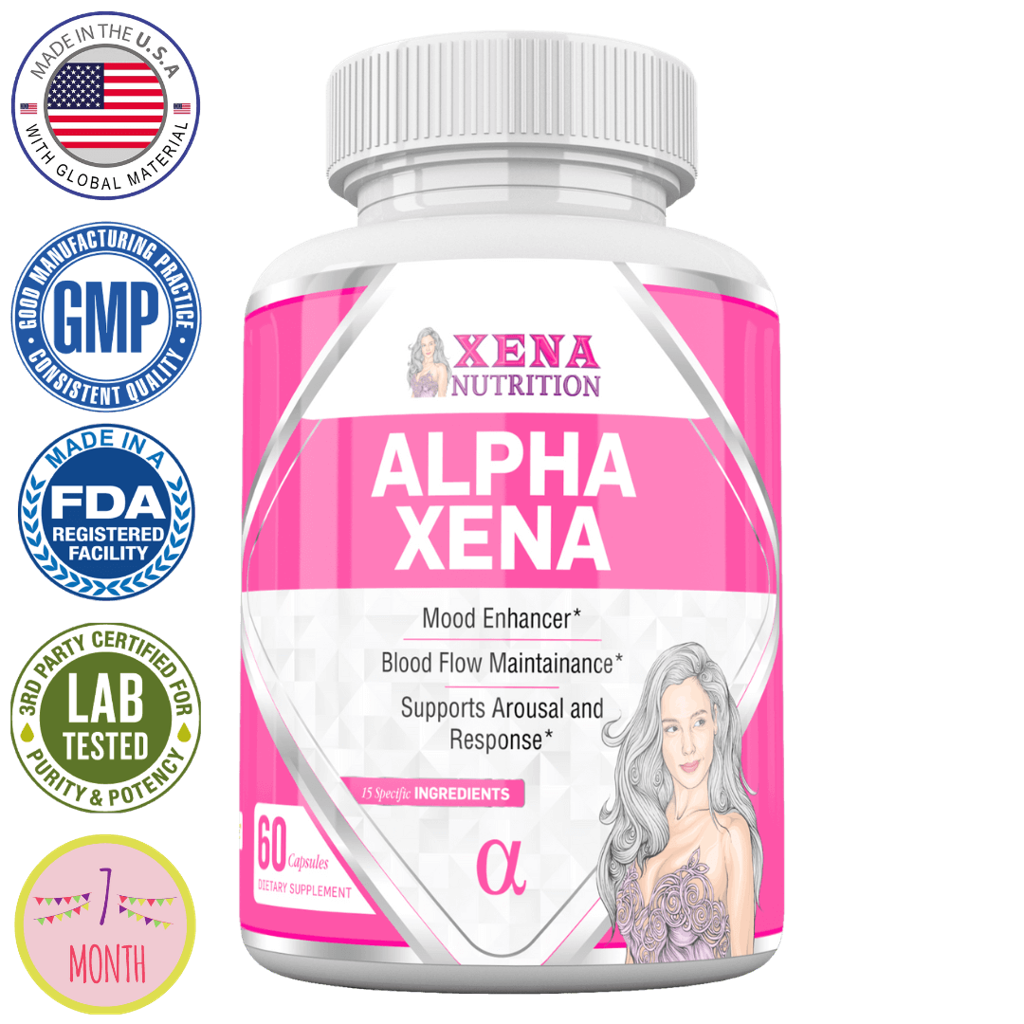 Alpha Xena Nutrition supplement female enhancement libido mood arousal natural for women 