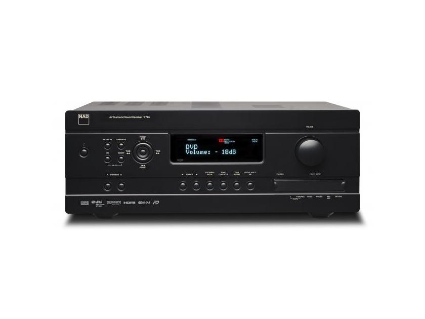 NAD T 775HD / T775HD Home Theater Receiver with Manufacturer's Warranty