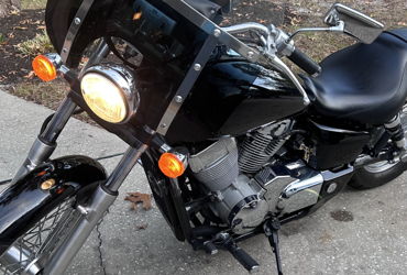 2009 HONDA VT750C SHADOW AERO motorcycle for rent near ORLANDO, FL