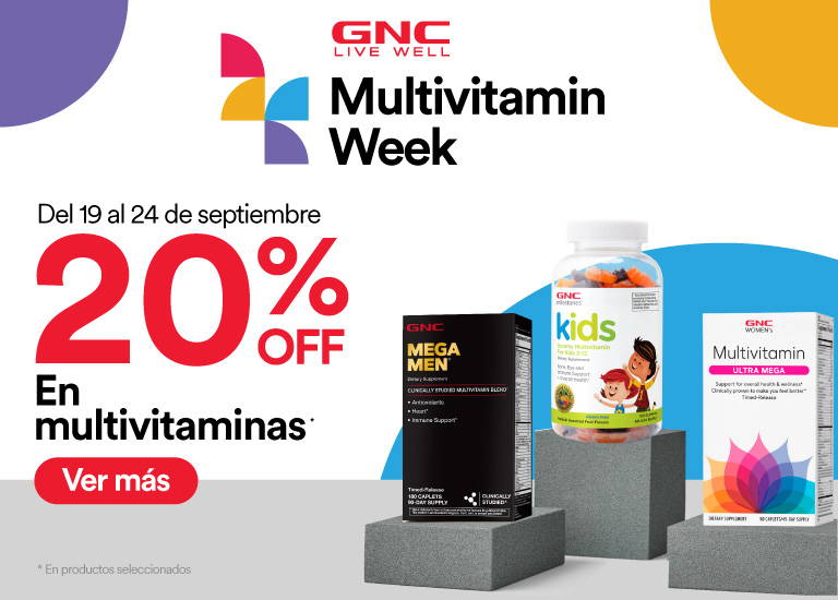 MULTIVITAMIN WEEK - Hasta 20% de descuento