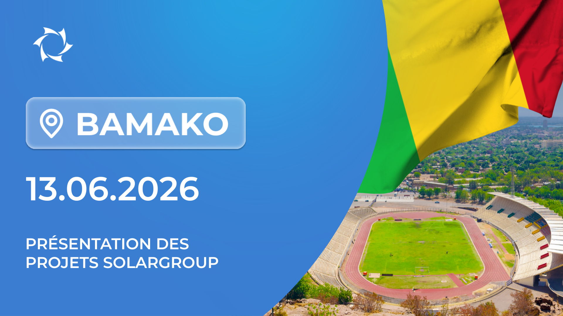 Présentation des projets SOLARGROUP à Bamako (Mali)