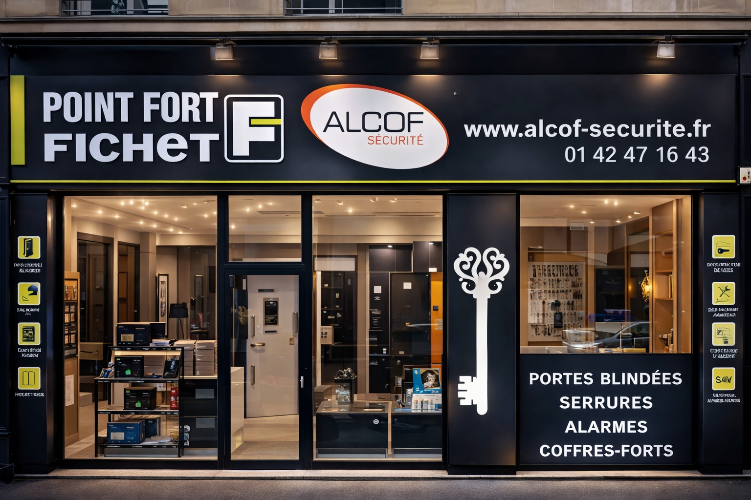 Agence Alcof Sécurité Paris 9ème